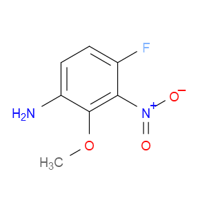 4-FLUORO-2-METHOXY-3-NITRO-BENZENAMINE
