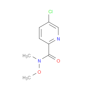 5-CHLORO-N-METHOXY-N-METHYLPICOLINAMIDE - Click Image to Close