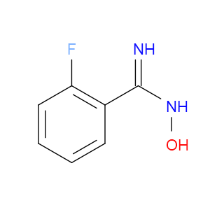 2-FLUORO-N'-HYDROXYBENZENE-1-CARBOXIMIDAMIDE - Click Image to Close