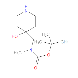 TERT-BUTYL((4-HYDROXYPIPERIDIN-4-YL)METHYL)(METHYL)CARBAMATE