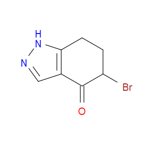 5-BROMO-6,7-DIHYDRO-1H-INDAZOL-4(5H)-ONE