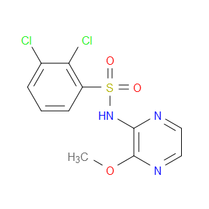 2,3-DICHLORO-N-(3-METHOXYPYRAZIN-2-YL)BENZENESULFONAMIDE