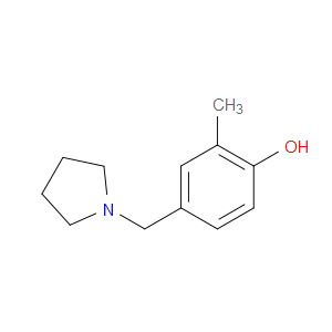 2-METHYL-4-(1-PYRROLIDINYLMETHYL)PHENOL