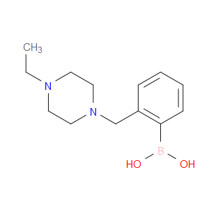 (2-[(4-ETHYLPIPERAZIN-1-YL)METHYL]PHENYL)BORONIC ACID