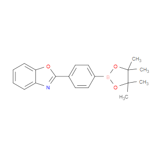 2-(4-(4,4,5,5-TETRAMETHYL-1,3,2-DIOXABOROLAN-2-YL)PHENYL)BENZO[D]OXAZOLE