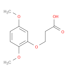 3-(2,5-DIMETHOXYPHENOXY)PROPANOIC ACID