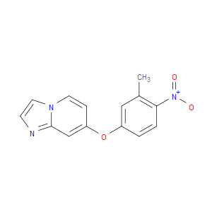 7-(3-METHYL-4-NITROPHENOXY)IMIDAZO[1,2-A]PYRIDINE - Click Image to Close
