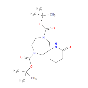 DI-TERT-BUTYL 2-OXO-1,8,11-TRIAZASPIRO[5.6]DODECANE-8,11-DICARBOXYLATE