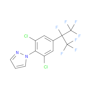 1-(2,6-DICHLORO-4-(PERFLUOROPROPAN-2-YL)PHENYL)-1H-PYRAZOLE