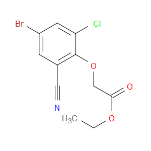 ETHYL 2-(4-BROMO-2-CHLORO-6-CYANOPHENOXY)ACETATE - Click Image to Close
