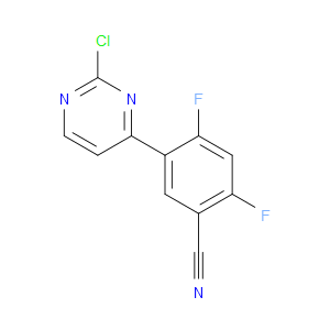 5-(2-CHLOROPYRIMIDIN-4-YL)-2,4-DIFLUOROBENZONITRILE