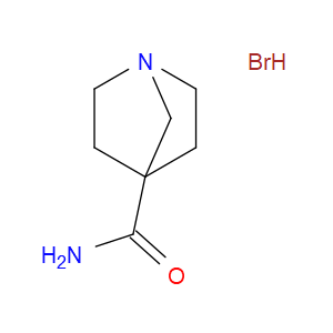 4-CARBAMOYL-1-AZABICYCLO[2.2.1]HEPTAN-1-IUM BROMIDE