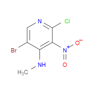 5-BROMO-2-CHLORO-N-METHYL-3-NITROPYRIDIN-4-AMINE