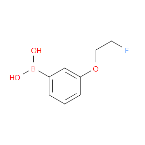 3-(2-FLUOROETHOXY)PHENYLBORONIC ACID