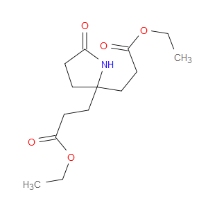 DIETHYL 3,3'-(5-OXOPYRROLIDINE-2,2-DIYL)DIPROPANOATE - Click Image to Close