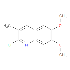 2-CHLORO-6,7-DIMETHOXY-3-METHYLQUINOLINE
