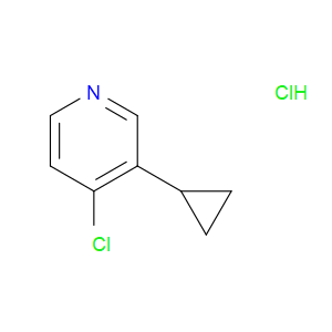 4-CHLORO-3-CYCLOPROPYLPYRIDINE HYDROCHLORIDE - Click Image to Close