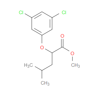 METHYL 2-(3,5-DICHLOROPHENOXY)-4-METHYLPENTANOATE - Click Image to Close