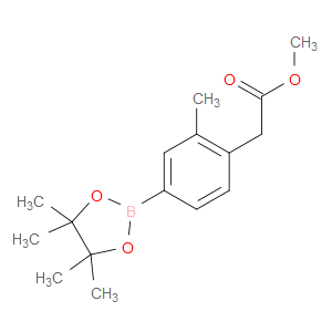 METHYL 2-(2-METHYL-4-(4,4,5,5-TETRAMETHYL-1,3,2-DIOXABOROLAN-2-YL)PHENYL)ACETATE