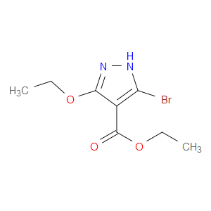 ETHYL 5-BROMO-3-ETHOXY-1H-PYRAZOLE-4-CARBOXYLATE