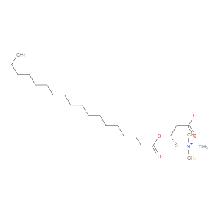 (2R)-3-Carboxy-N,N,N-trimethyl-2-[(1-oxooctadecyl)oxy]-1-propanaminium inner salt