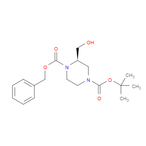 (R)-4-BOC-1-CBZ-2-HYDROXYMETHYLPIPERAZINE