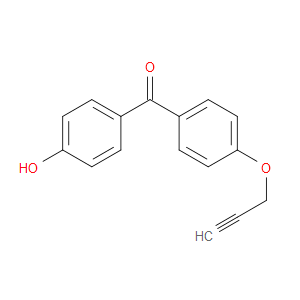 (4-HYDROXYPHENYL)(4-(PROP-2-YN-1-YLOXY)PHENYL)METHANONE