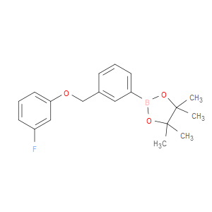 1,3,2-DIOXABOROLANE, 2-[3-[(3-FLUOROPHENOXY)METHYL]PHENYL]-4,4,5,5-TETRAMETHYL-
