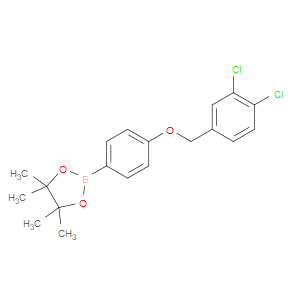 1,3,2-DIOXABOROLANE, 2-[4-[(3,4-DICHLOROPHENYL)METHOXY]PHENYL]-4,4,5,5-TETRAMETHYL- - Click Image to Close