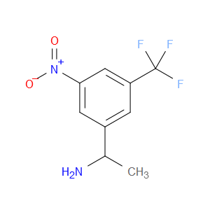 1-[3-NITRO-5-(TRIFLUOROMETHYL)PHENYL]ETHYLAMINE
