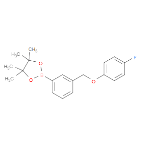 1,3,2-DIOXABOROLANE, 2-[3-[(4-FLUOROPHENOXY)METHYL]PHENYL]-4,4,5,5-TETRAMETHYL-