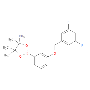 1,3,2-DIOXABOROLANE, 2-[3-[(3,5-DIFLUOROPHENYL)METHOXY]PHENYL]-4,4,5,5-TETRAMETHYL-