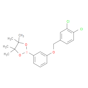 1,3,2-DIOXABOROLANE, 2-[3-[(3,4-DICHLOROPHENYL)METHOXY]PHENYL]-4,4,5,5-TETRAMETHYL- - Click Image to Close