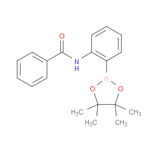 BENZAMIDE, N-[2-(4,4,5,5-TETRAMETHYL-1,3,2-DIOXABOROLAN-2-YL)PHENYL]-