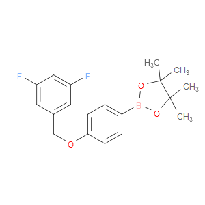 2-(4-((3,5-DIFLUOROBENZYL)OXY)PHENYL)-4,4,5,5-TETRAMETHYL-1,3,2-DIOXABOROLANE