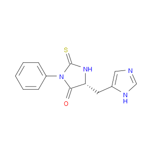 (5R)-5-[(1H-IMIDAZOL-5-YL)METHYL]-3-PHENYL-2-SULFANYLIDENEIMIDAZOLIDIN-4-ONE - Click Image to Close