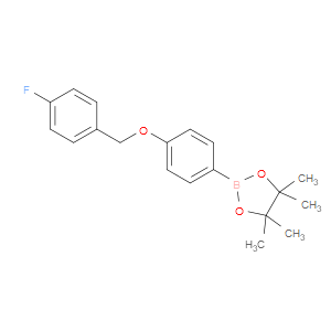 2-[4-(4-FLUORO-BENZYLOXY)-PHENYL]-4,4,5,5-TETRAMETHYL-[1,3,2]DIOXABOROLANE