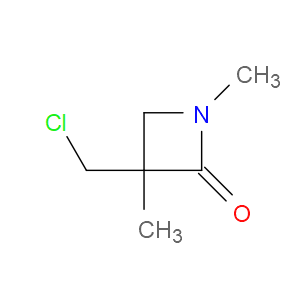 3-(CHLOROMETHYL)-1,3-DIMETHYL-2-AZETIDINONE