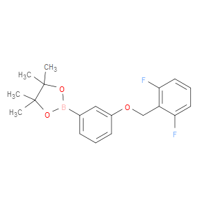 1,3,2-DIOXABOROLANE, 2-[3-[(2,6-DIFLUOROPHENYL)METHOXY]PHENYL]-4,4,5,5-TETRAMETHYL- - Click Image to Close