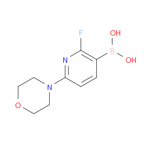 (2-FLUORO-6-MORPHOLINOPYRIDIN-3-YL)BORONIC ACID - Click Image to Close