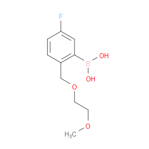 (5-FLUORO-2-((2-METHOXYETHOXY)METHYL)PHENYL)BORONIC ACID