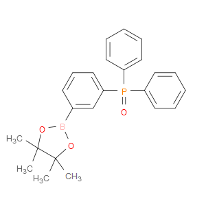 2-[3-(DIPHENYLPHOSPHOROSO)PHENYL]-4,4,5,5-TETRAMETHYL-1,3,2-DIOXABOROLANE