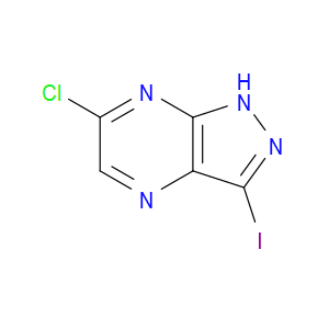 6-CHLORO-3-IODO-1H-PYRAZOLO[3,4-B]PYRAZINE