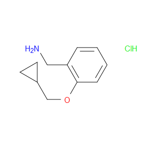 1-[2-(CYCLOPROPYLMETHOXY)PHENYL]METHANAMINE HYDROCHLORIDE