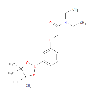 N,N-DIETHYL-2-(3-(4,4,5,5-TETRAMETHYL-1,3,2-DIOXABOROLAN-2-YL)PHENOXY)ACETAMIDE