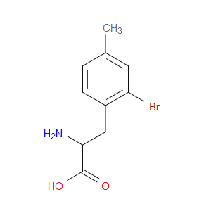 2-AMINO-3-(2-BROMO-4-METHYLPHENYL)PROPANOIC ACID
