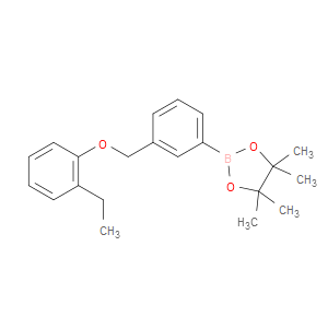 2-(3-((2-ETHYLPHENOXY)METHYL)PHENYL)-4,4,5,5-TETRAMETHYL-1,3,2-DIOXABOROLANE - Click Image to Close