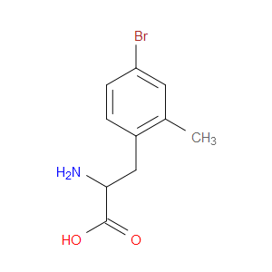 2-AMINO-3-(4-BROMO-2-METHYLPHENYL)PROPANOIC ACID - Click Image to Close