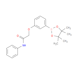 N-PHENYL-2-(3-(4,4,5,5-TETRAMETHYL-1,3,2-DIOXABOROLAN-2-YL)PHENOXY)ACETAMIDE