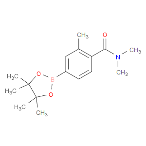 N,N,2-TRIMETHYL-4-(4,4,5,5-TETRAMETHYL-1,3,2-DIOXABOROLAN-2-YL)BENZAMIDE